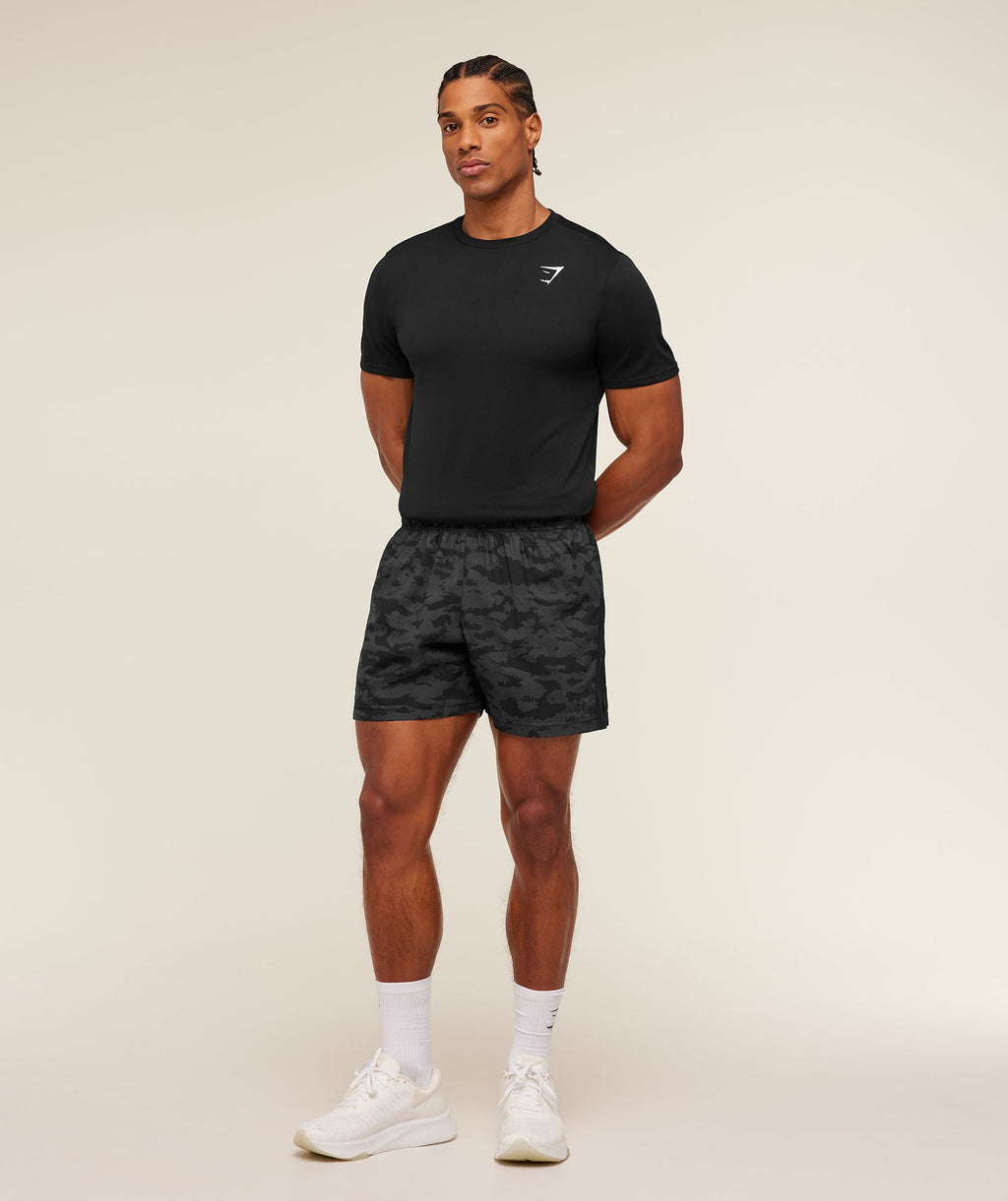 Sport 5" Shorts - Grey/Black