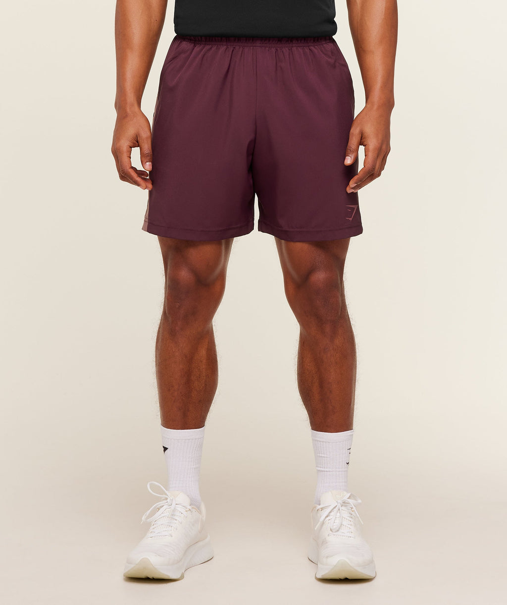 Sport 7" Shorts - Impact Burgundy/Reset Pink