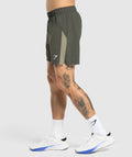Sport 7" Shorts - Strength Green/Utility Green