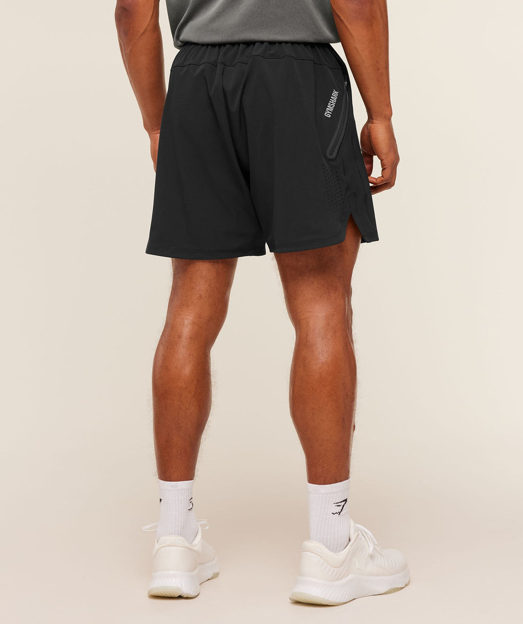 Sport Hybrid 6" Shorts - Black