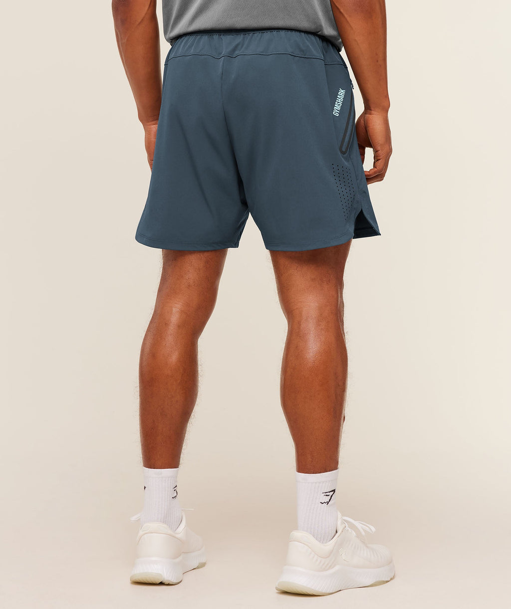 Sport Hybrid 6" Shorts - Stealth Blue