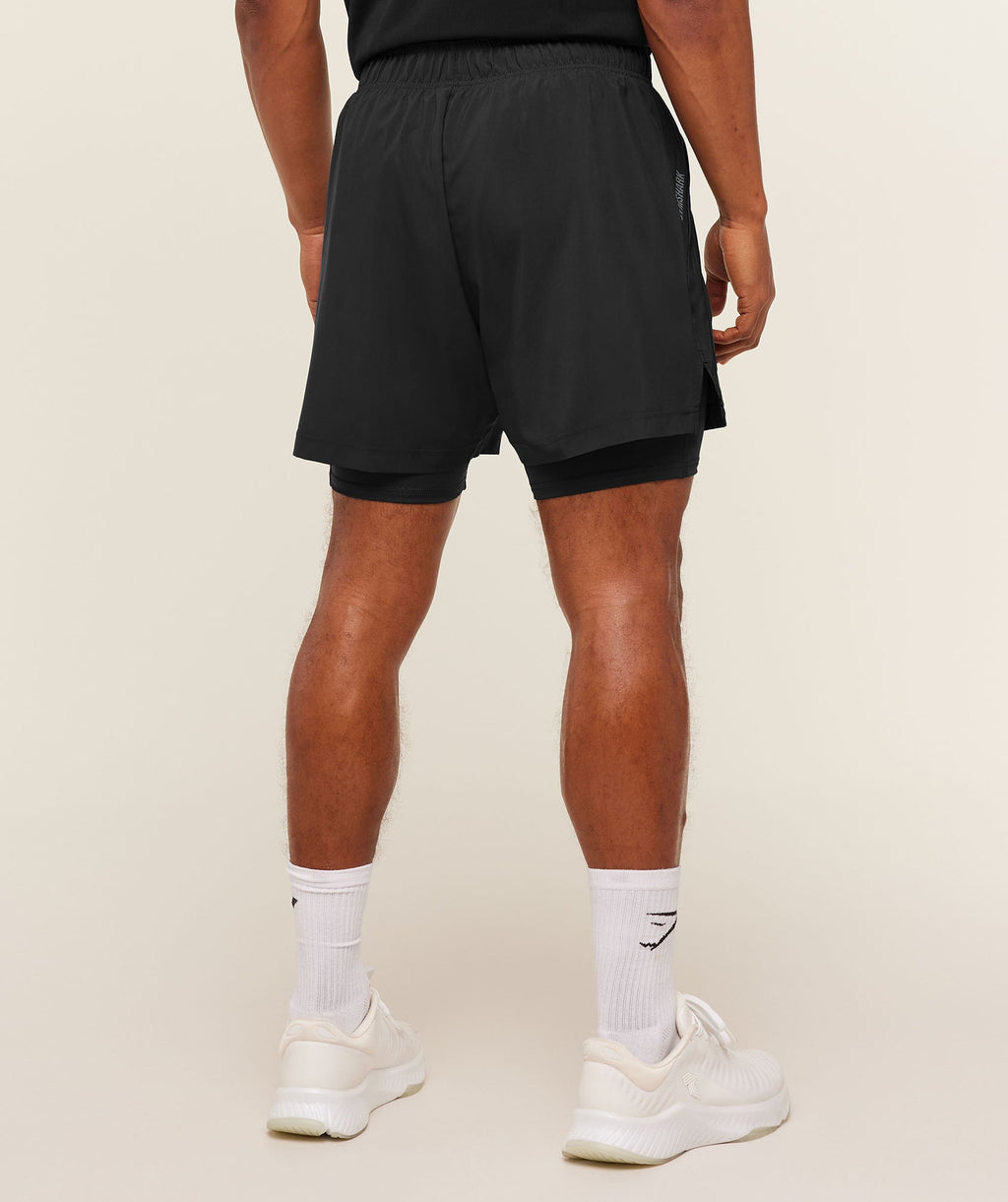 Sport 5" 2 in 1 Shorts - Black