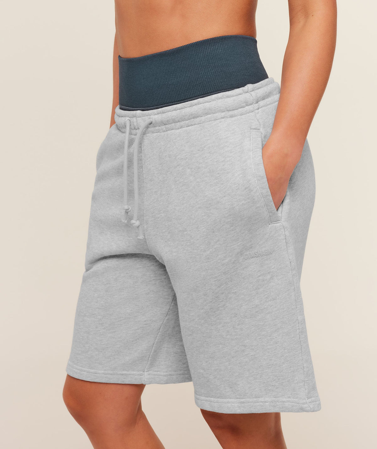 To From Shorts - Bros Soft Grey Marl