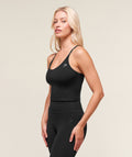 Training Cami Tank With Shelf - Black