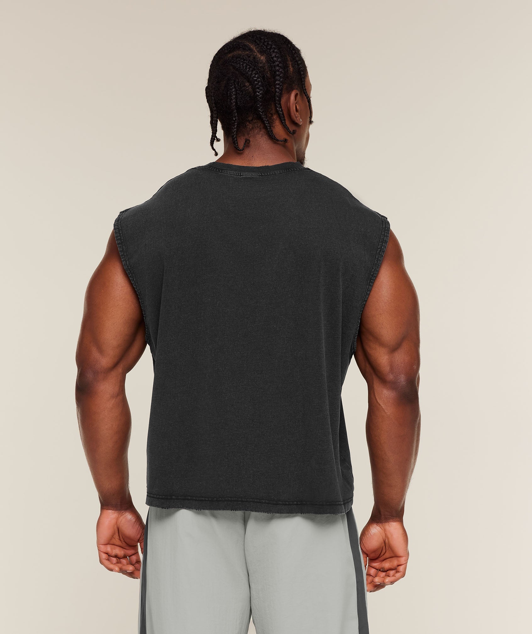 Gymshark Vintage Legacy Tank Negro