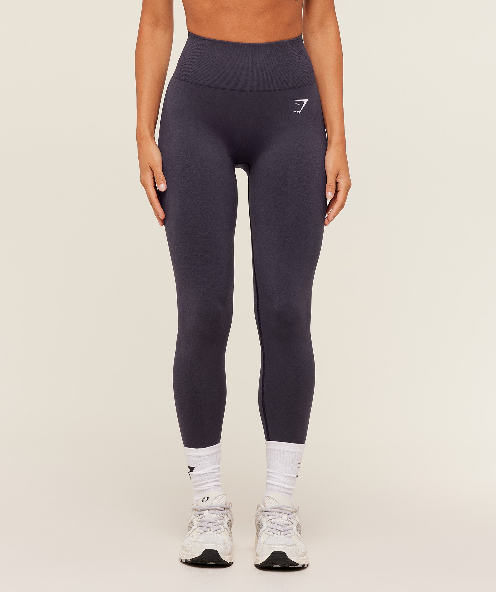 Vital Regular Leggings - Midnight Purple/Marl