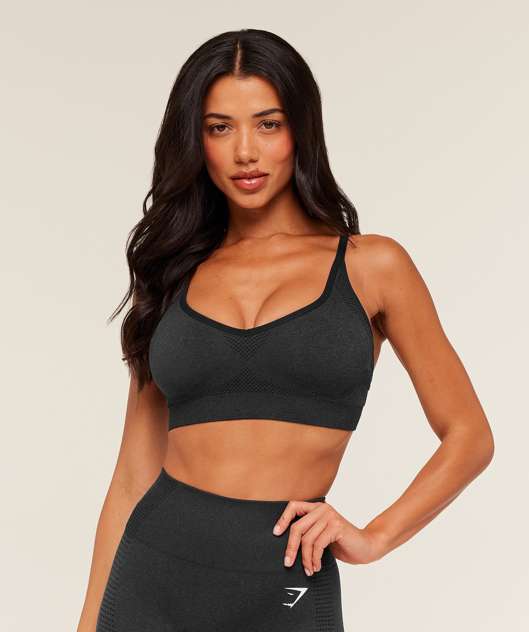 Vital Sports Bra - Black Marl