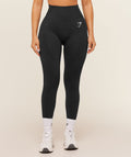 Vital Short Leggings - Black Marl