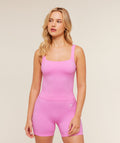 Vital Tank With Shelf - Focus Pink