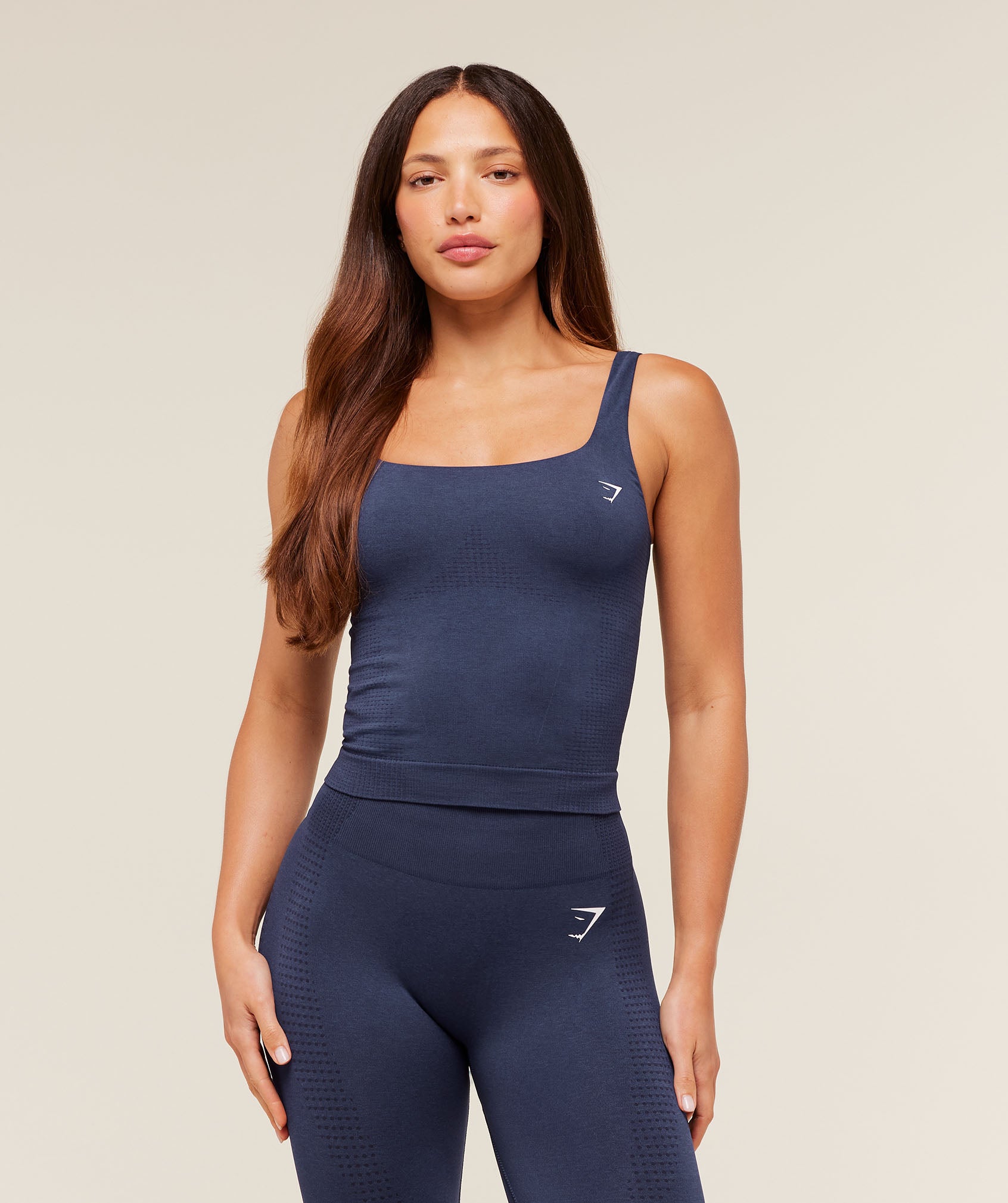 Vital Tank With Shelf - Heavy Blue/Marl