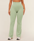 Whitney Regular Flared Legging - Haze Green