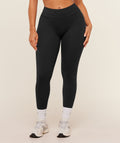 Whitney Mid-High Rise Leggings - Black