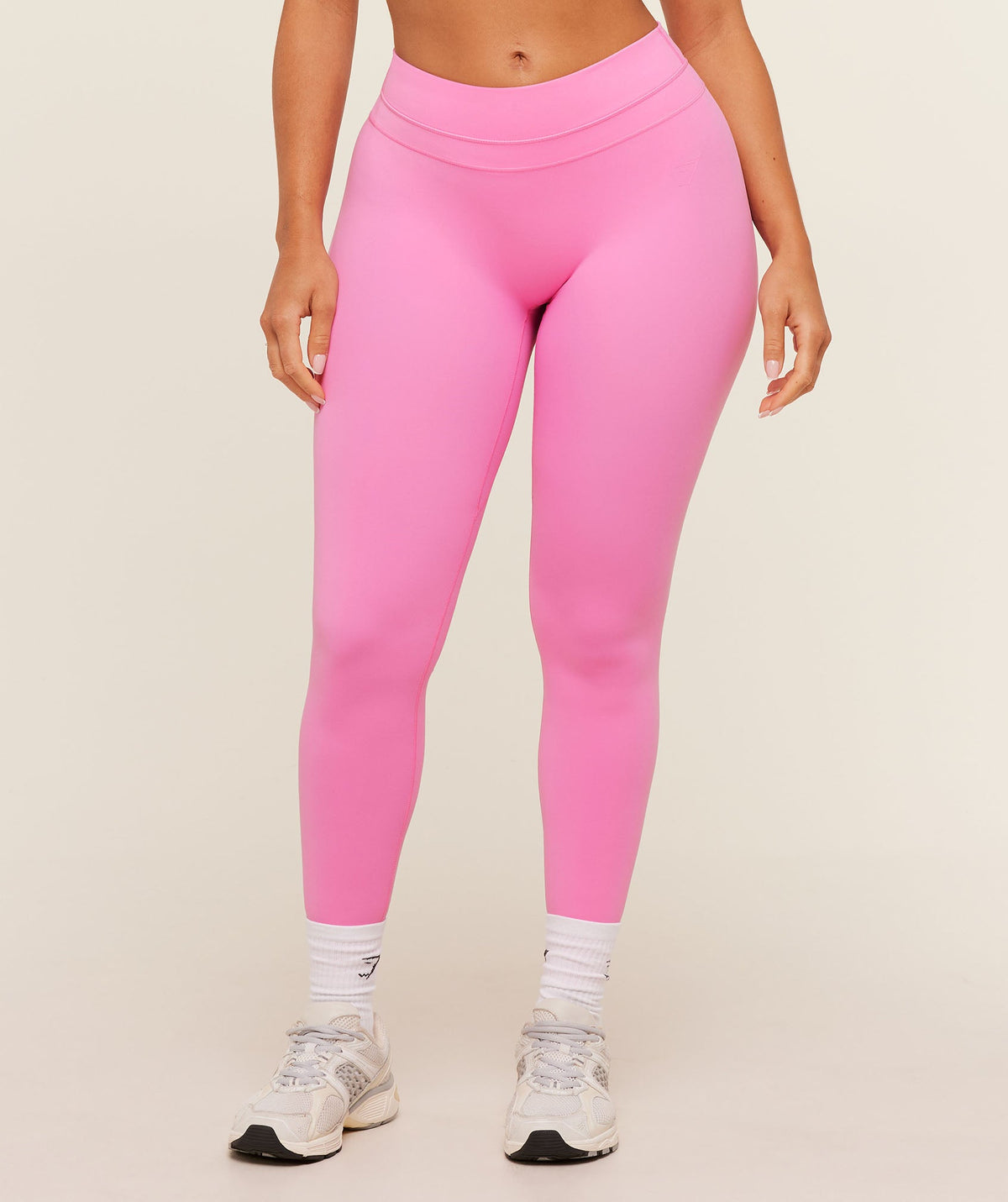 Whitney Mid-High Rise Leggings - Focus Pink