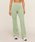 Whitney Short Flared Legging - Haze Green