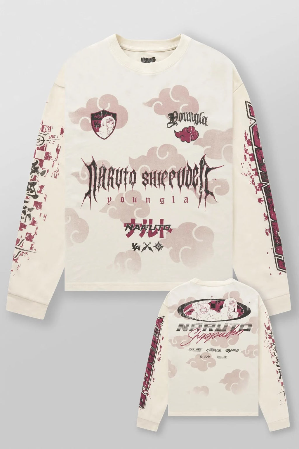 Naruto Longsleeve - Beige frente