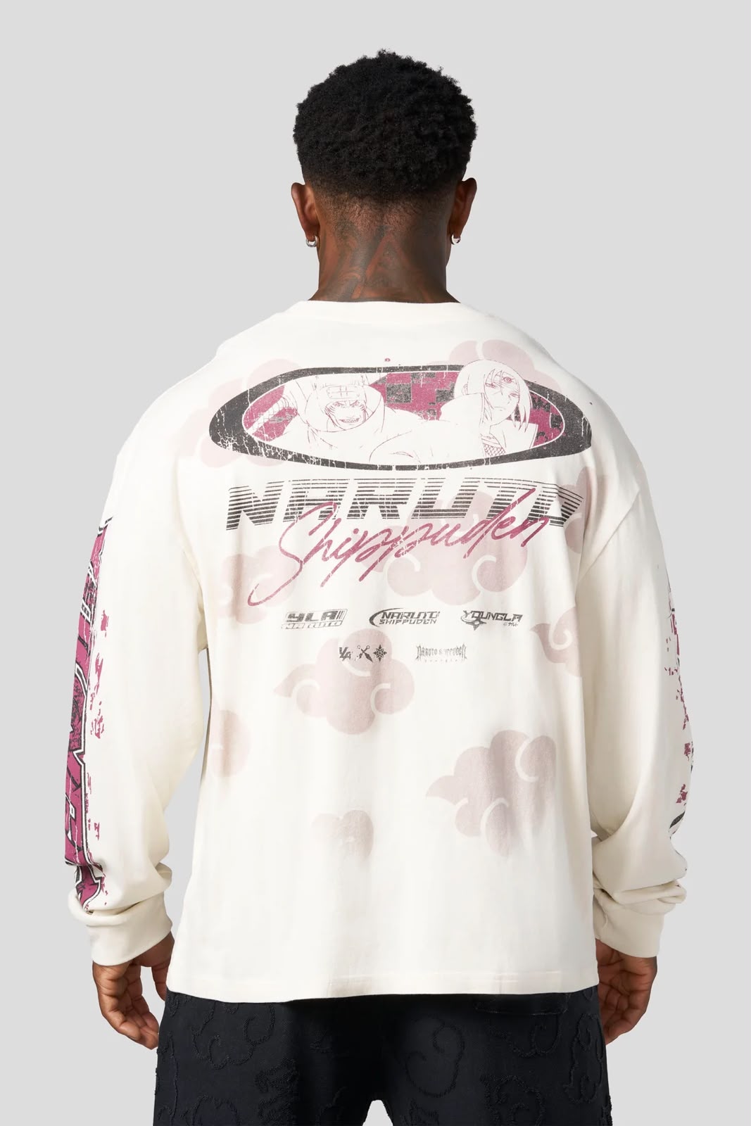 Naruto Longsleeve - Beige espalda