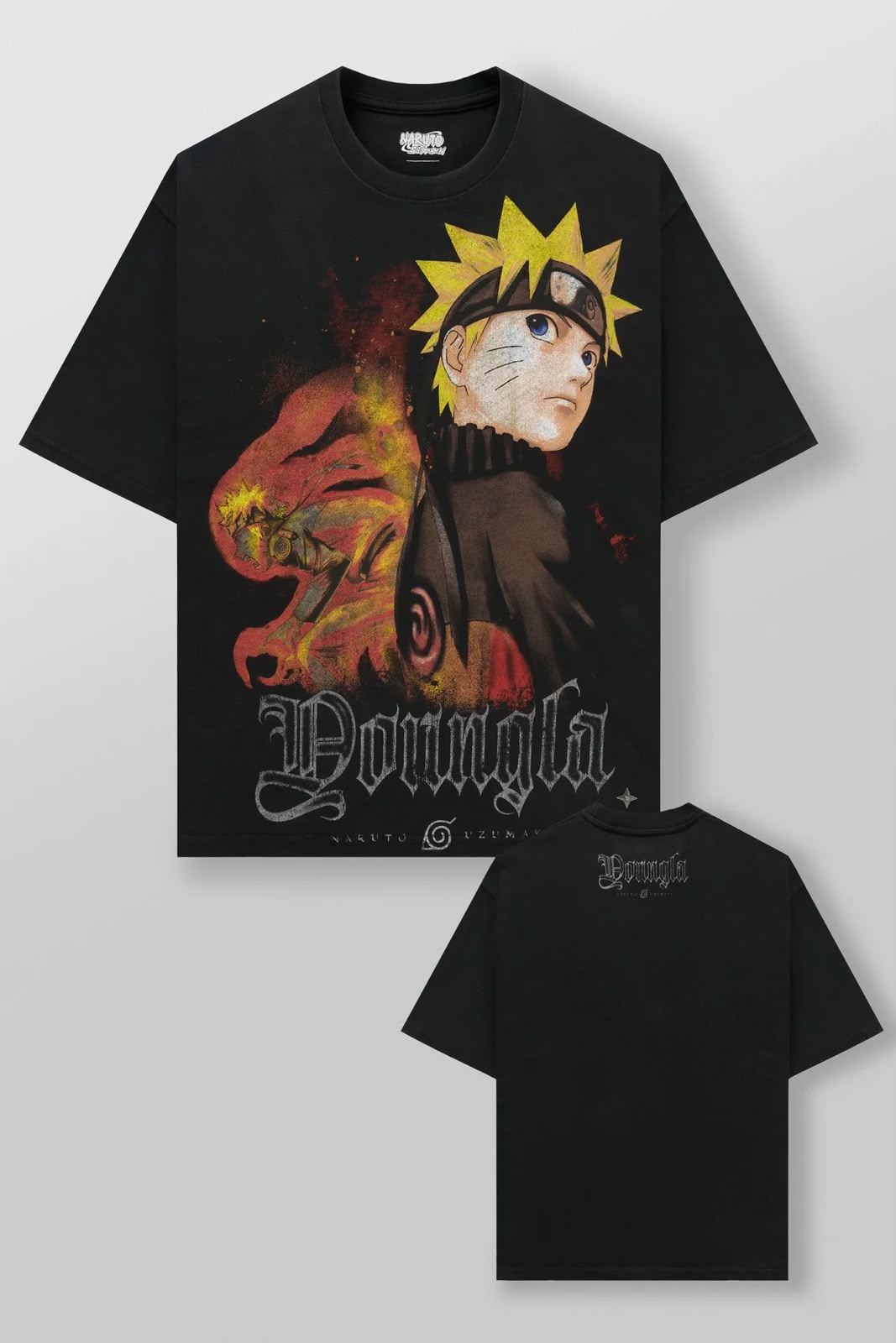 Naruto Artwork Tees - Nine Tails