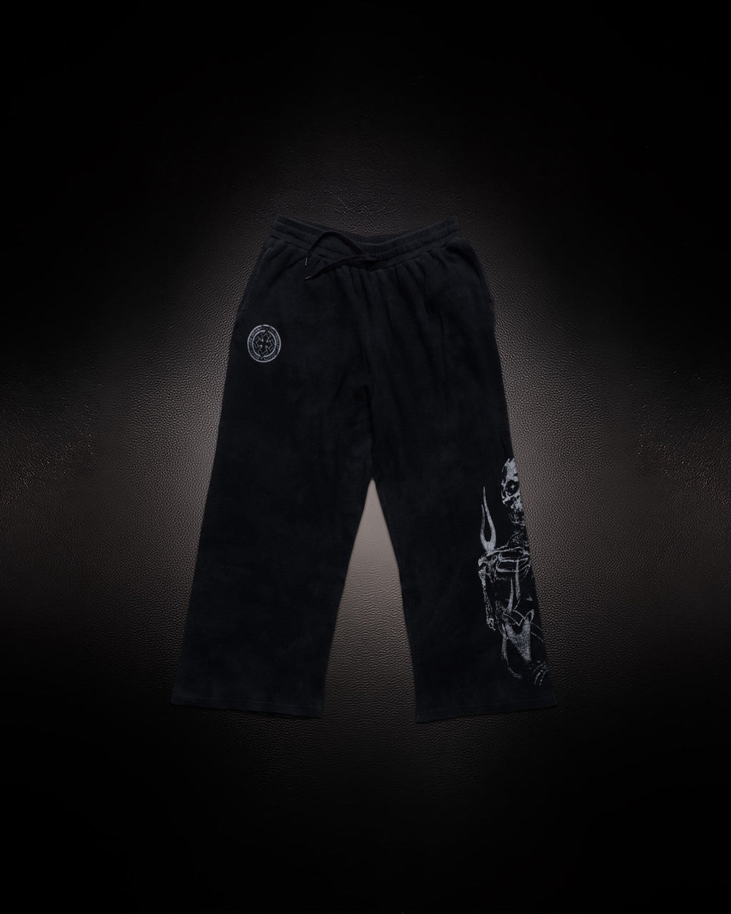 Reaper Sweatpants Black with Grey
