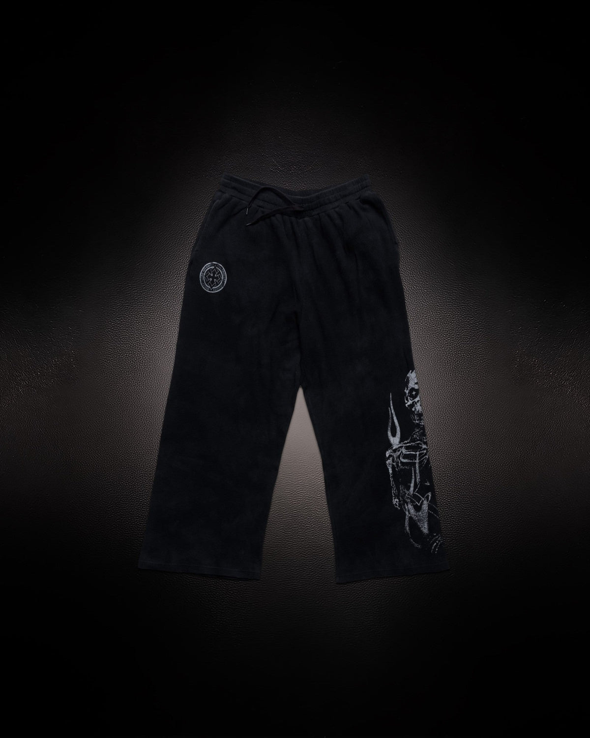Reaper Sweatpants Black with Grey