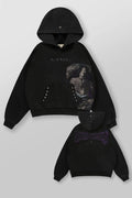 Naruto Stud Artwork Hoodies - Sasuke